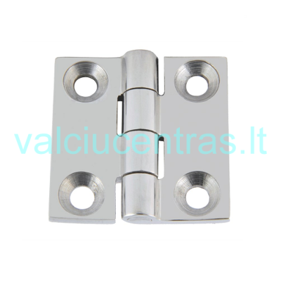 A4 nerūdijančio plieno lankstas 37x37.5mm